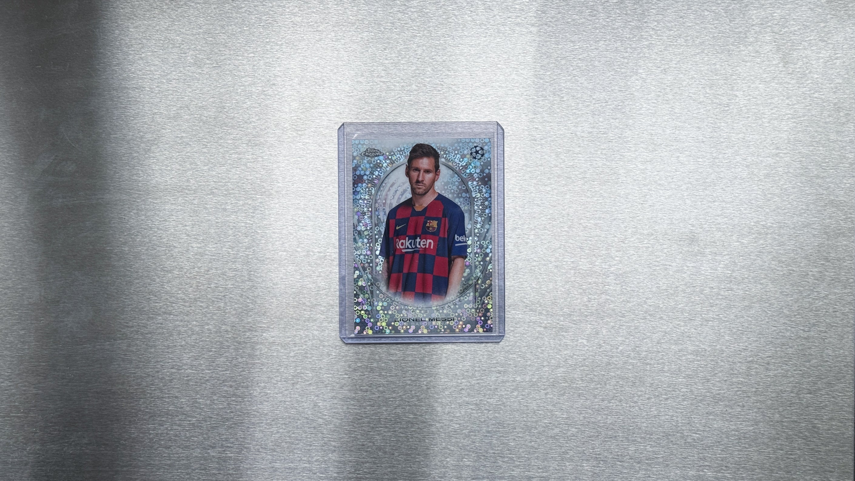 2024-25 Topps UEFA Club Competitions Soccer - Lionel Messi - Ultimate Stage Chrome